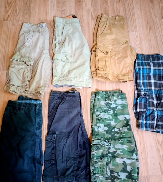 Kids Cargo Shorts Collection Various Brands Various Sizes - Picture 1 of 11